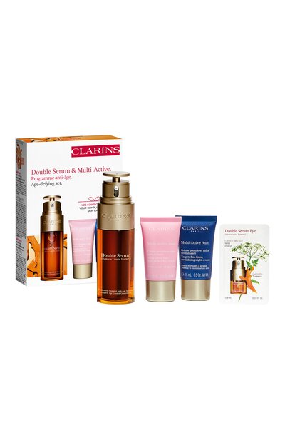 Набор double serum & multi-active age-defying set (50+2x15+0,9ml) CLARINS, арт. 80097035, фото 1