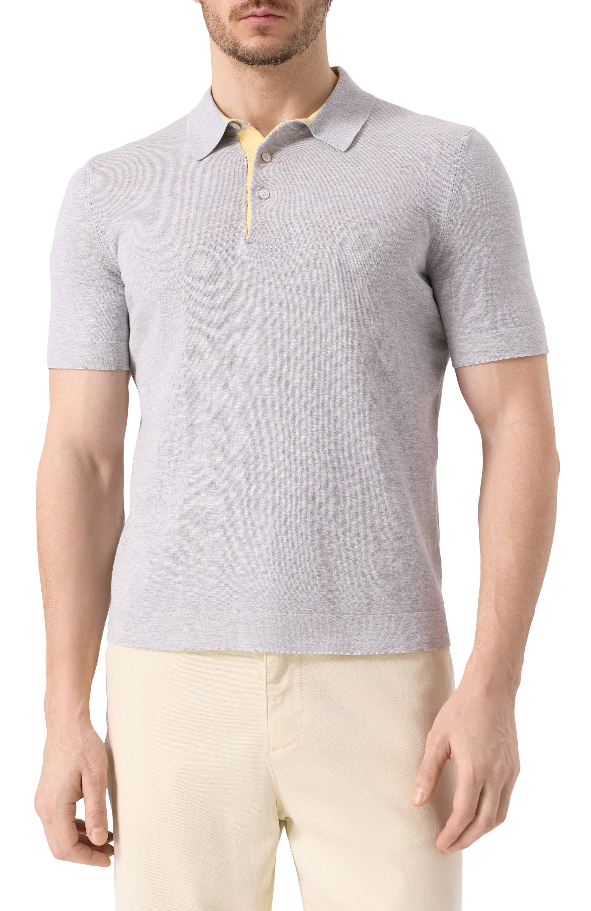 Хлопковое поло GRAN SASSO, арт. 57149/20669, фото 3