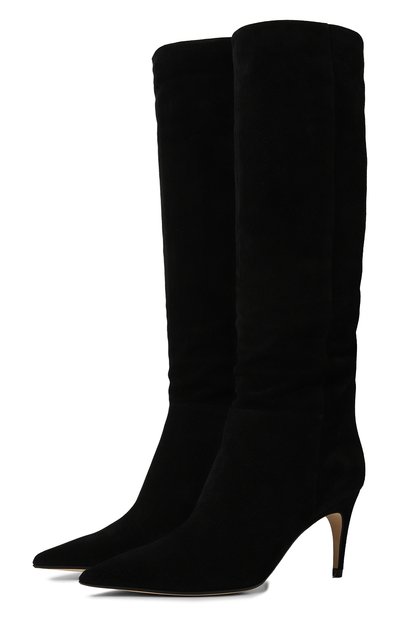 Женские замшевые сапоги cindy 75 SERGIO ROSSI, арт. A78990/MCRM13