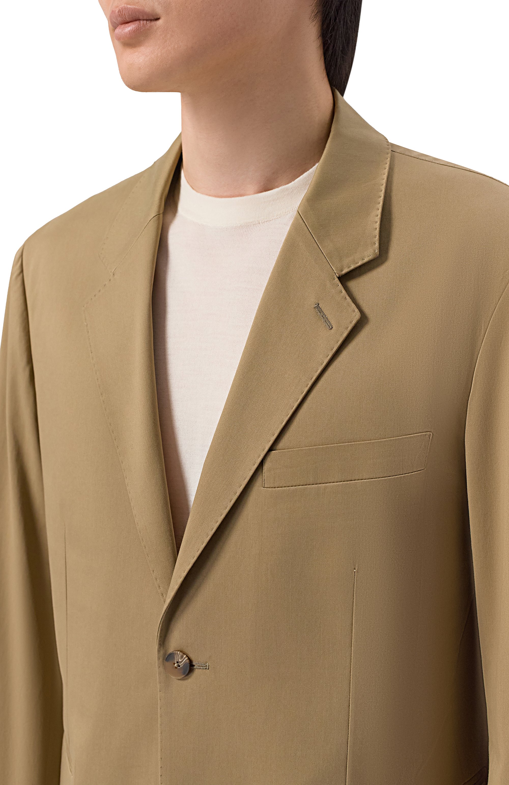 Хлопковый пиджак 12 STOREEZ, арт. 136036, фото 5