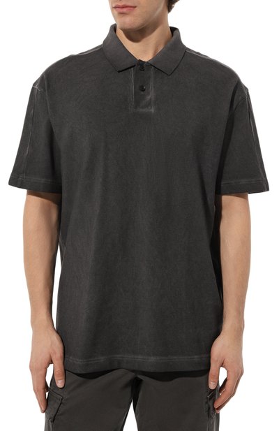 Хлопковое поло BOSS ORANGE, арт. 50483482, фото 3