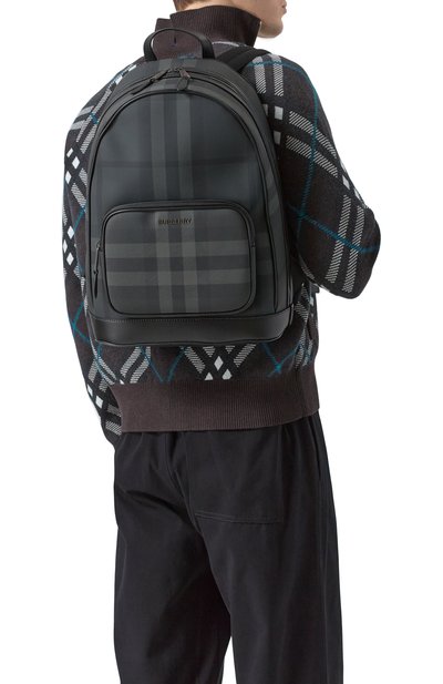 Рюкзак rocco BURBERRY темно-серого цвета по цене 263000 руб., арт. 8065630, фото 2 Рюкзак rocco BURBERRY, арт. 8065630, фото 2