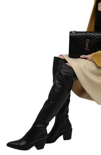 Кожаные ботфорты GIANVITO ROSSI, арт. G80338.60G0M.VGINER0, фото 3