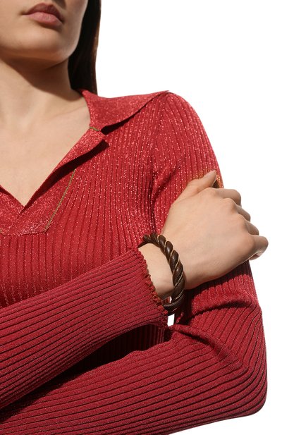 Кожаный браслет BOTTEGA VENETA, арт. 636836/VAHUA, фото 2