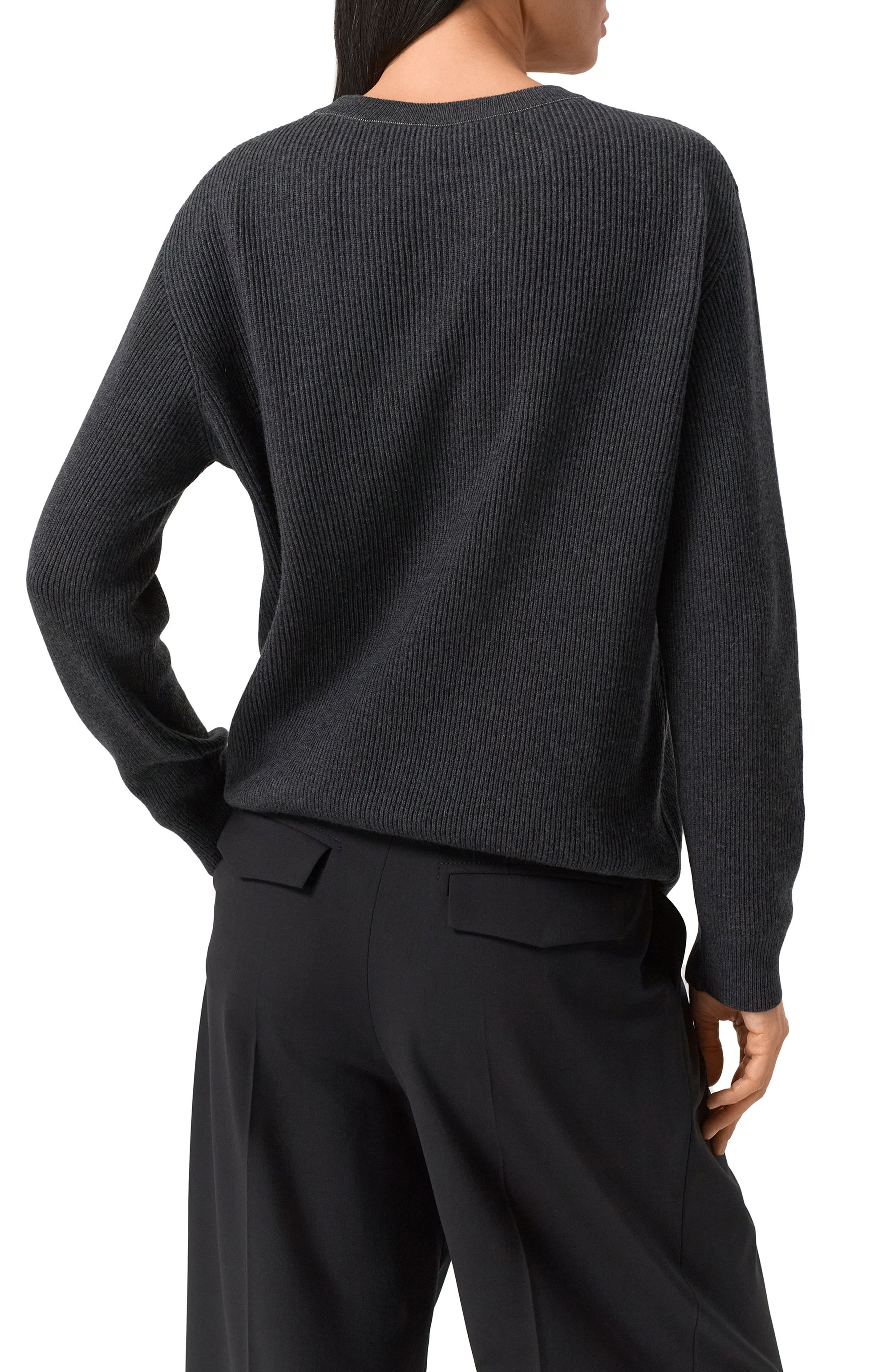 Кашемировый пуловер BRUNELLO CUCINELLI, арт. M12175400, фото 4