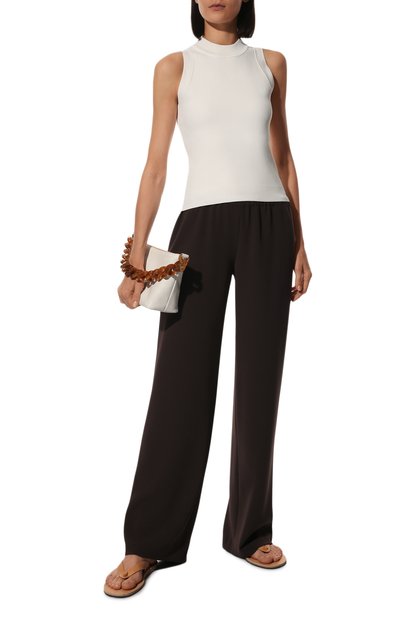 Топ из вискозы AGREEG молочного цвета по цене 34000 руб., арт. 15032741, фото 2 Топ из вискозы AGREEG, арт. 15032741, фото 2