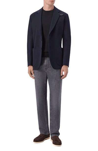 Мужской хлопковый джемпер BRUNELLO CUCINELLI, ар т. M2900100
