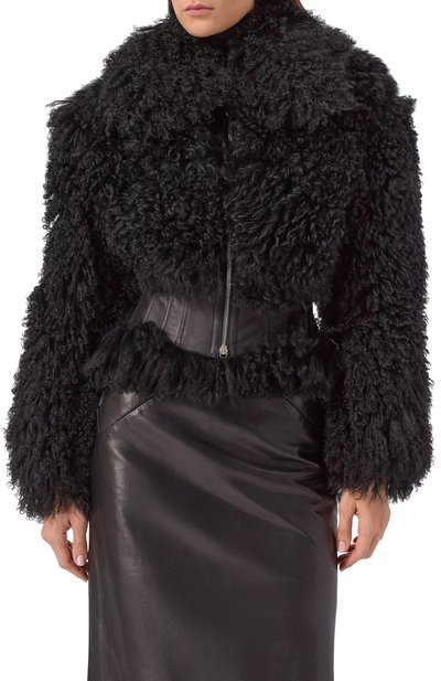 Шуба из овчины BLUMARINE, арт. 4L077A, фото 3