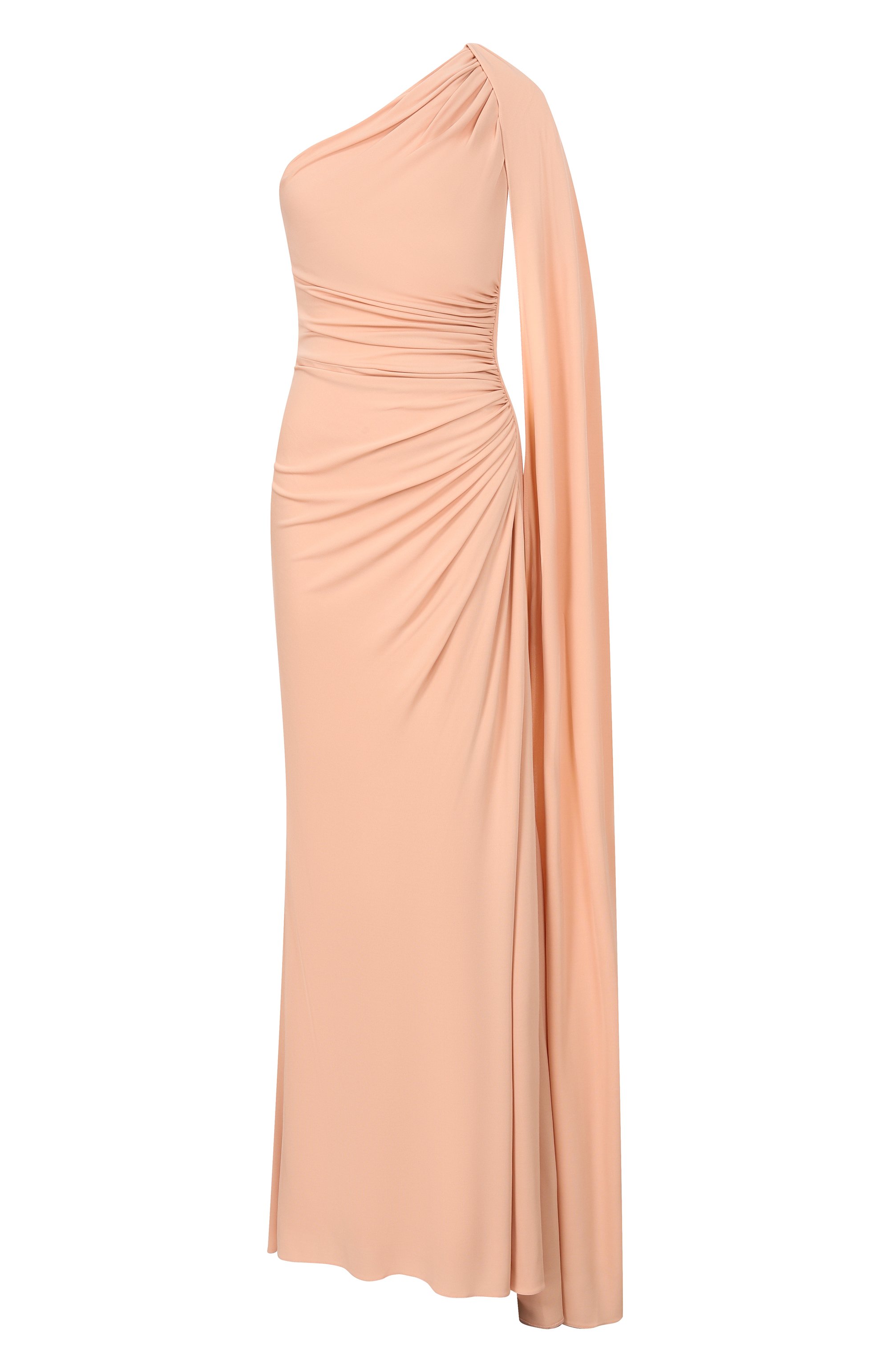 Платье из вискозы ELIE SAAB кораллового цвета по цене 515000 руб., арт. D1148NS26/JF009, фото 1 Платье из вискозы ELIE SAAB, арт. D1148NS26/JF009, фото 1