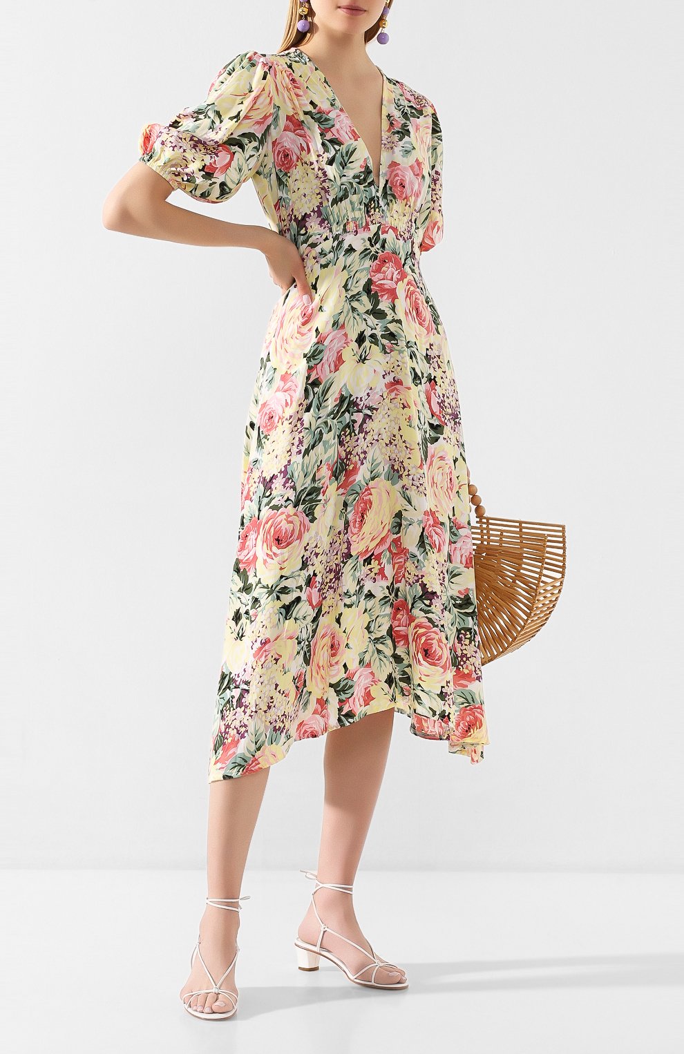 Платье из вискозы FAITHFULL THE BRAND, арт. FF1452, фото 2