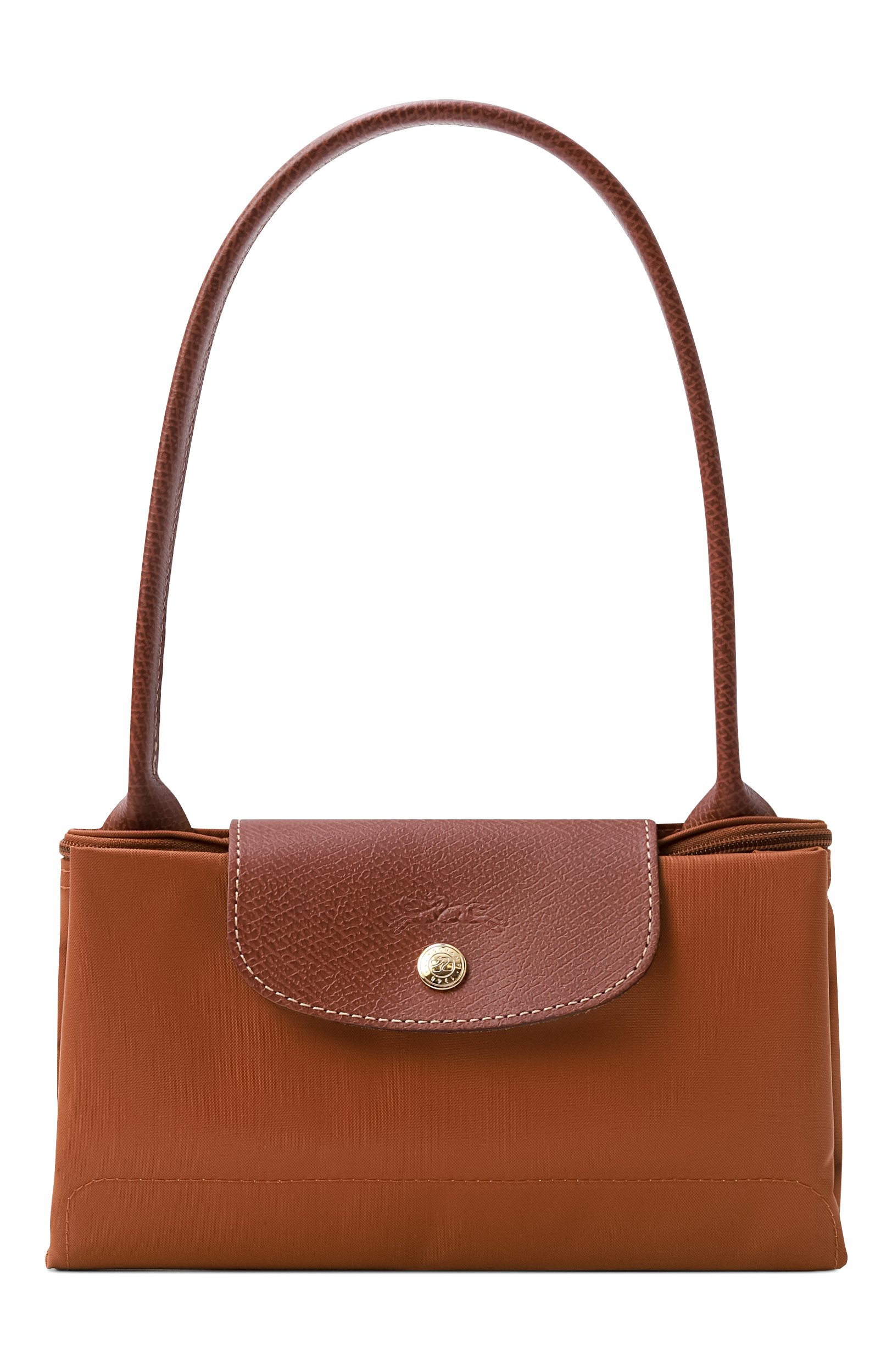 Сумка le pliage original medium LONGCHAMP коричневого цвета по цене 19950 руб., арт. L2605089/089, фото 7 Сумка le pliage original medium LONGCHAMP, арт. L2605089/089, фото 7
