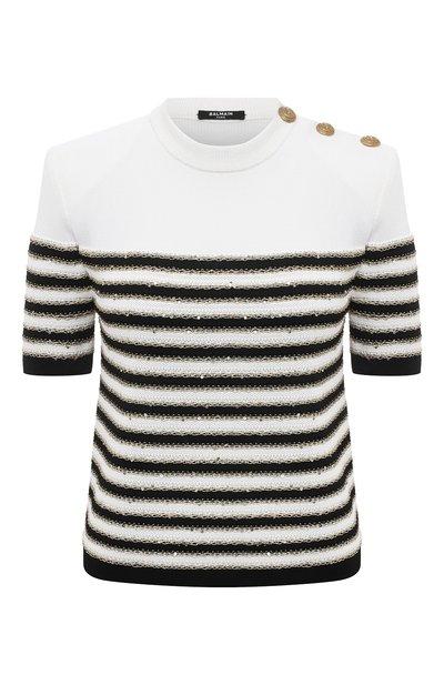 Женский пуловер из вискозы BALMAIN, арт. AF1AL070KD73