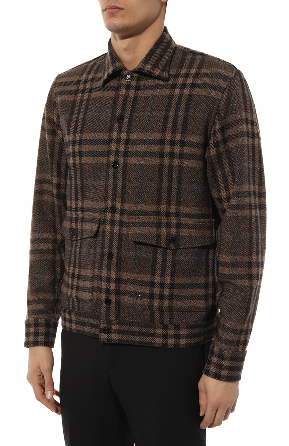 Куртка-рубашка из шерсти и кашемира STEFANO RICCI, арт. MC007099/WC005P, фото 3