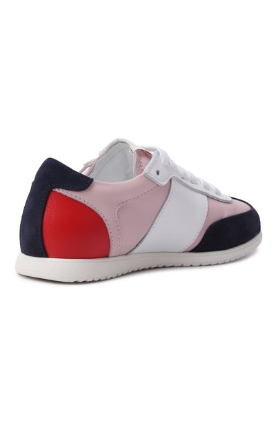 Кожаные кеды MARNI розового цвета по цене 31150 руб., арт. 82333/VAR1_001, фото 3 Кожаные кеды MARNI, арт. 82333/VAR1_001, фото 3