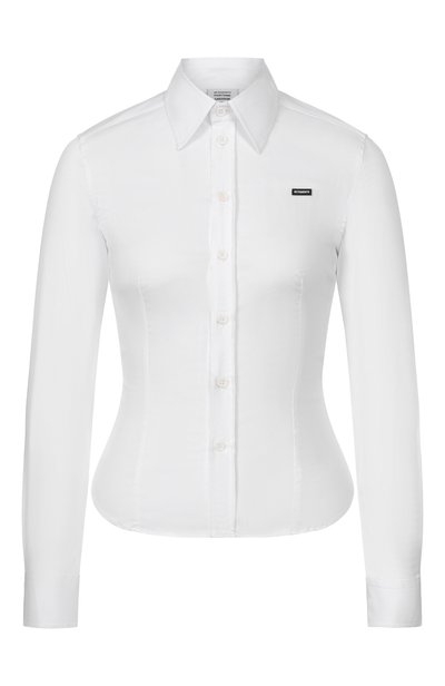 Женская хлопковая рубашка VETEMENTS, арт. WH27SH039W