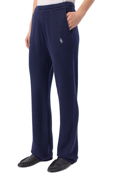 Брюки из кашемира и шерсти SPORTY AND RICH, арт. PA02764302BL106, фото 3