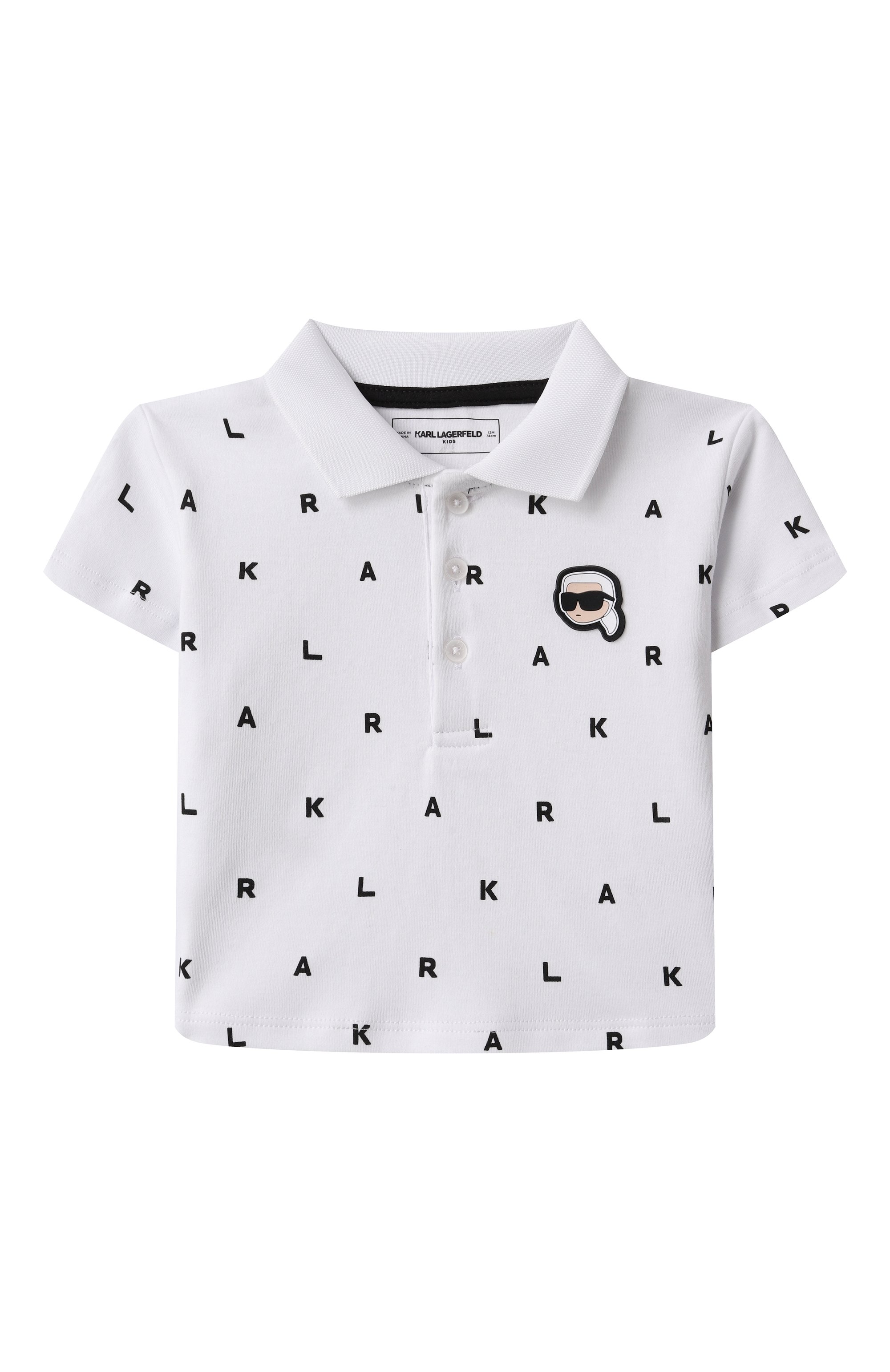 Комплект из поло и шорт KARL LAGERFELD KIDS, арт. Z30501, фото 2