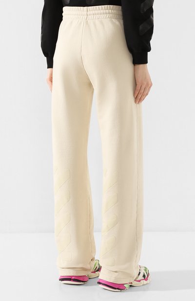 Хлопковые брюки OFF-WHITE, арт. 0WCH005R20F301294747, фото 4