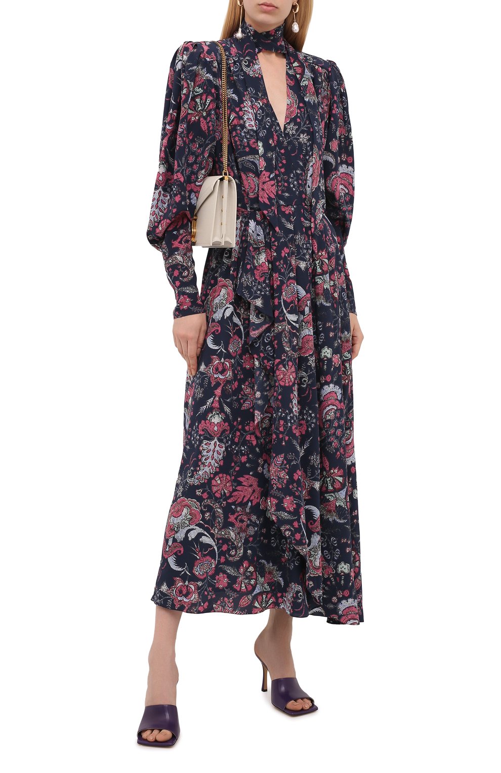 Шелковое платье ISABEL MARANT, арт. R02038-21A021I/BISMA, фото 2