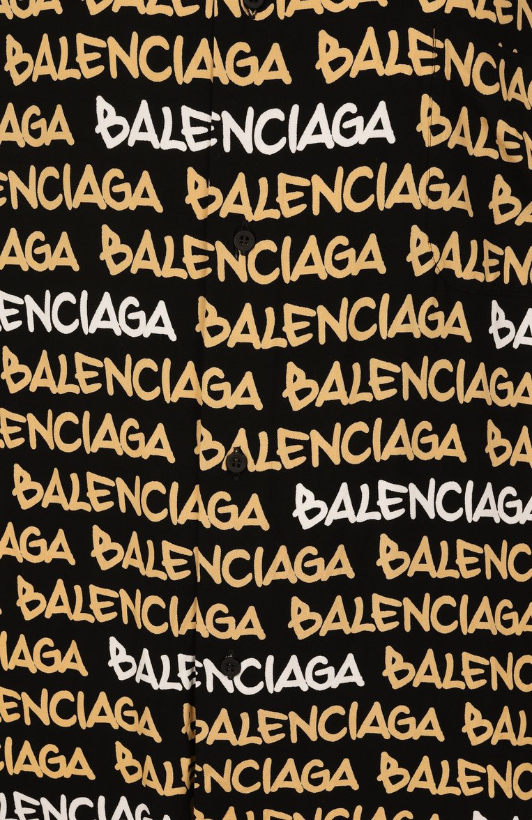 Рубашка из вискозы BALENCIAGA, арт. 681812/TRLJ3, фото 1