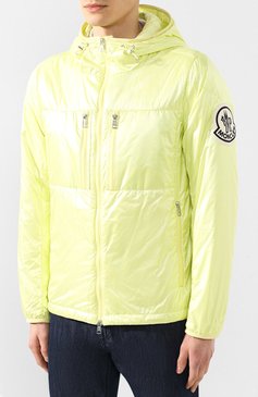 Мужская пуховая куртка lafond 2 moncler 1952 MONCLER GENIUS салатового цвета, арт. E1-091-41931-05-C0031 | Фото 3 (Материал утеплителя: Пух и перо; Мужское Кросс-КТ: Куртка-пуховая, Верхняя одежда; Материал подклада: Синтетический материал; Материал внешний: Синтетический материал; Статус проверки: Проверена категория; Длина (верхняя одежда): Короткие; Рукава: Длинные; Кросс-КТ: Пуховик, Куртка; Материал сплава: Проставлено; Материал внутренний: Не назначено; Драгоценные камни: Проставлено; Стили: Кэжуэл)