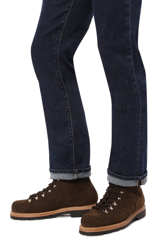 Замшевые хайкеры Andrea Ventura Firenze Коричневый, фото 3