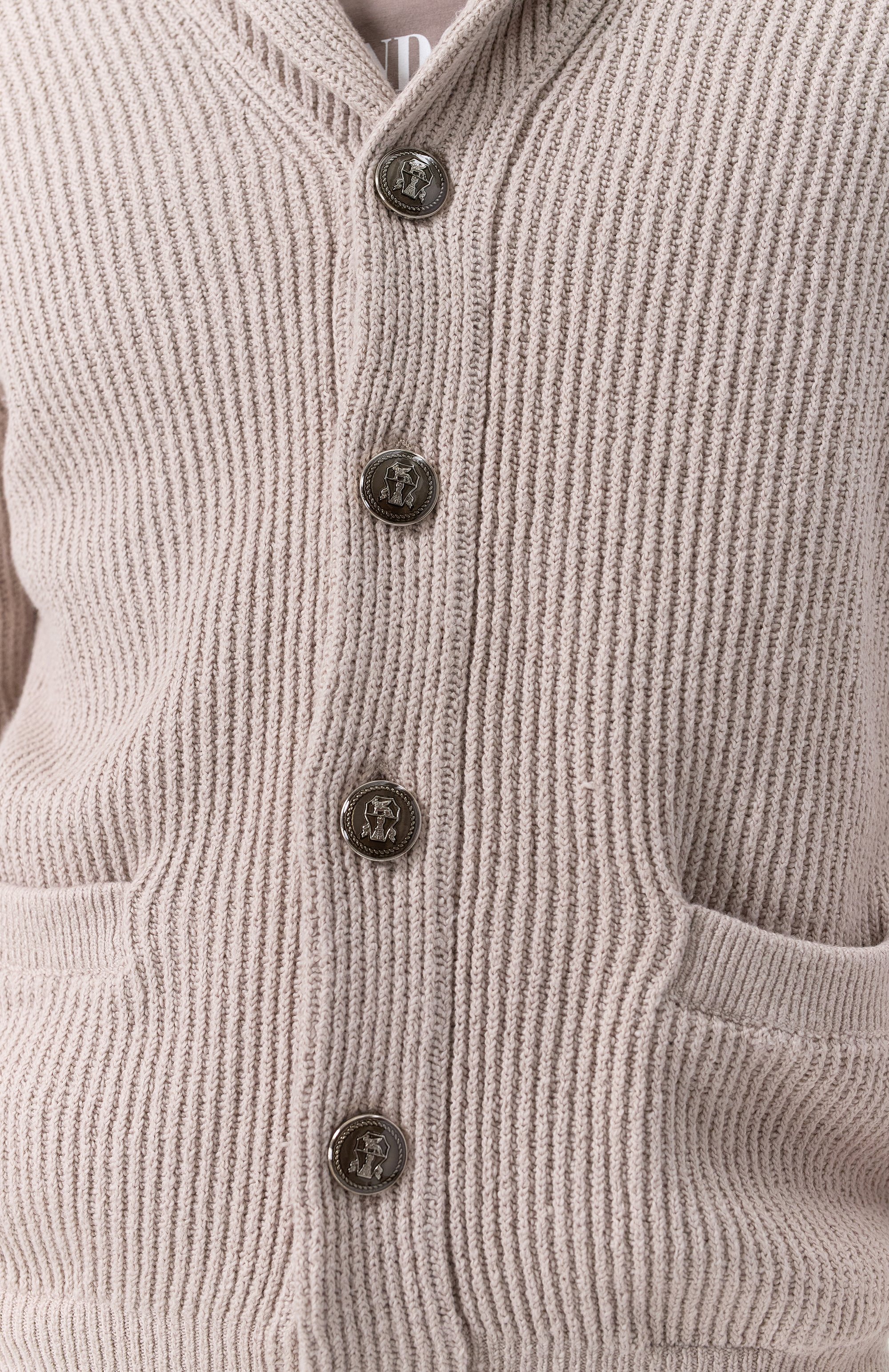 Хлопковый кардиган BRUNELLO CUCINELLI, арт. MNI708606, фото 5