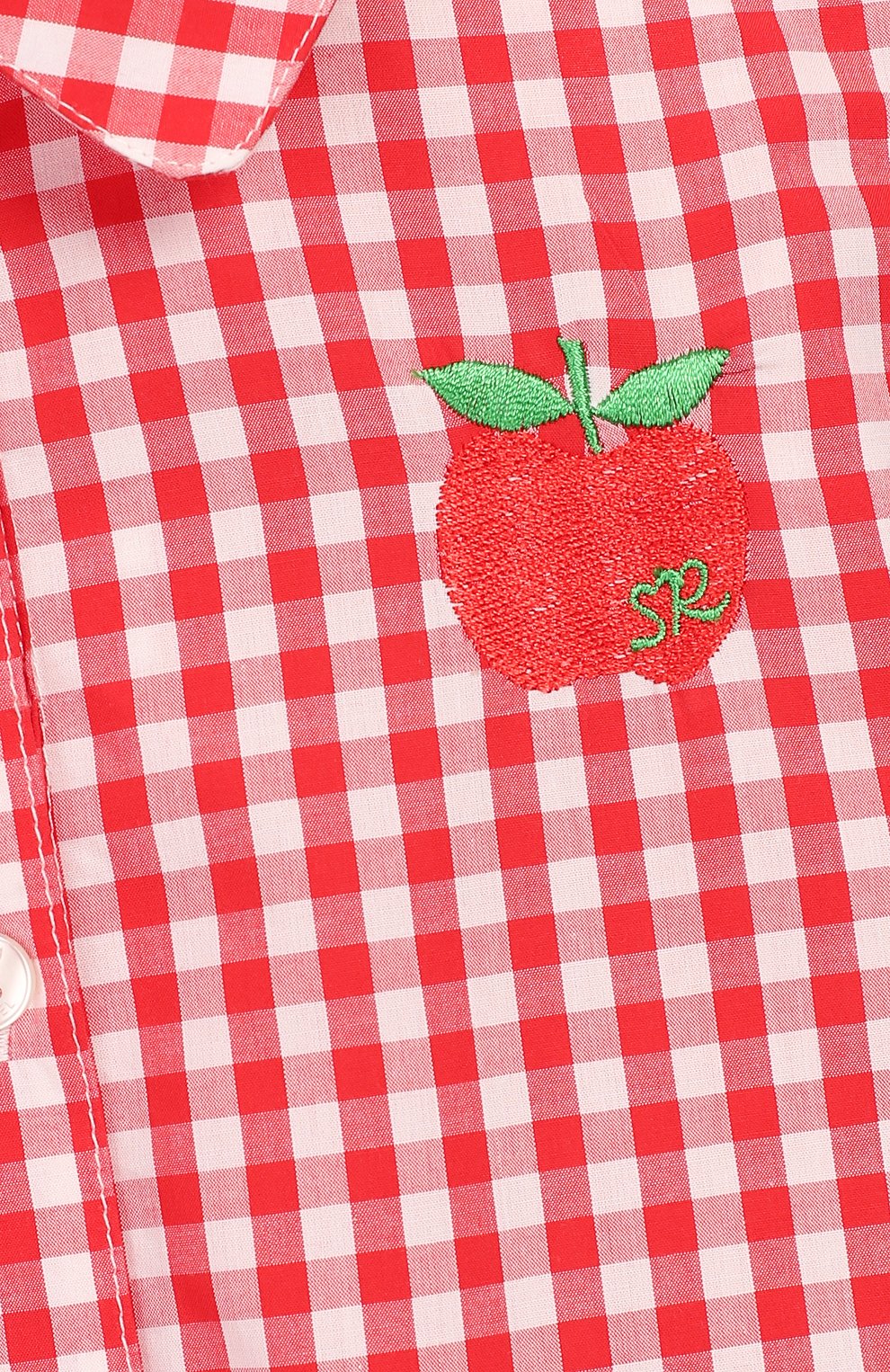 Хлопковая блузка SONIA RYKIEL ENFANT, арт. 20S1SH07, фото 3