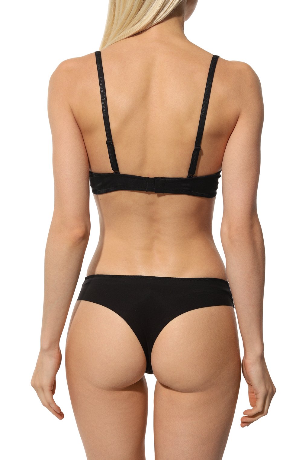 Бюстгальтер с плотной чашкой CHANTAL THOMASS черного цвета по цене 20100 руб., арт. T220631, фото 3 Бюстгальтер с плотной чашкой CHANTAL THOMASS, арт. T220631, фото 3