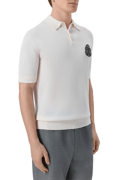 Хлопковое поло DOLCE & GABBANA, арт. GXZ02Z/JBCIU, фото 3