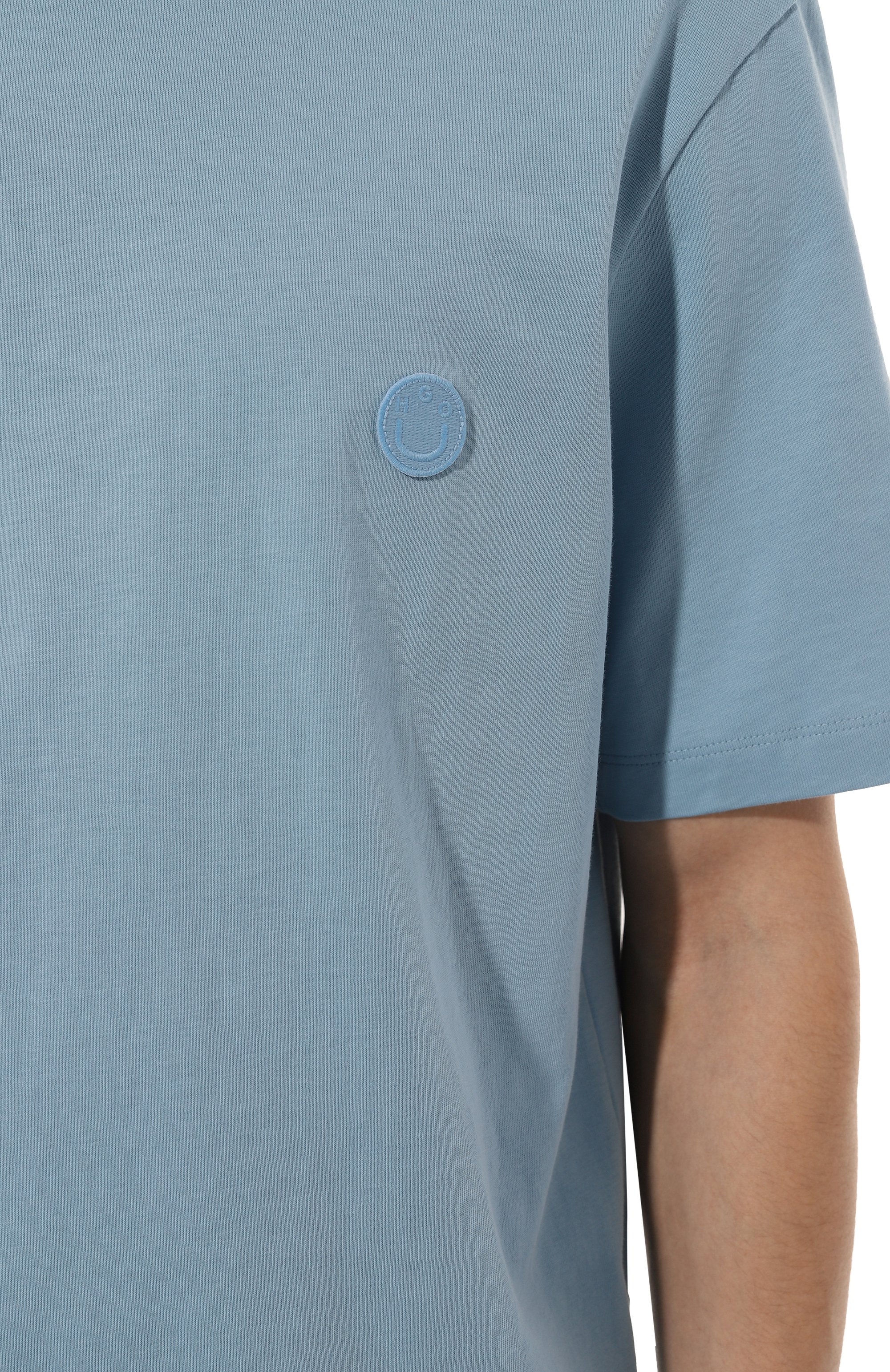 Хлопковая футболка HUGO BLUE, арт. 50519984, фото 5