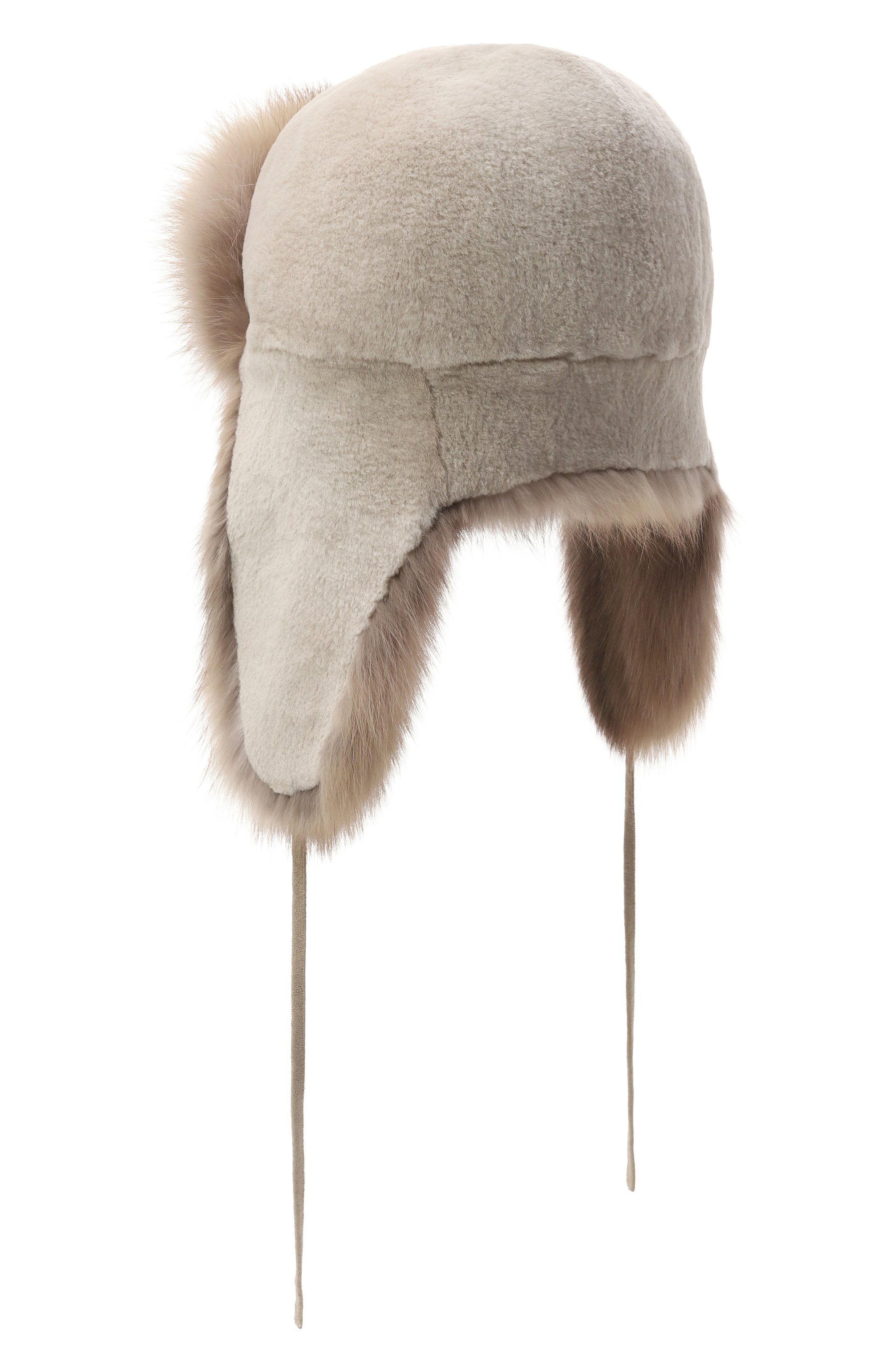 Меховая шапка-ушанка из норки и соболя VICTORIA KUSENKOVA, арт. 321813605241, фото 2