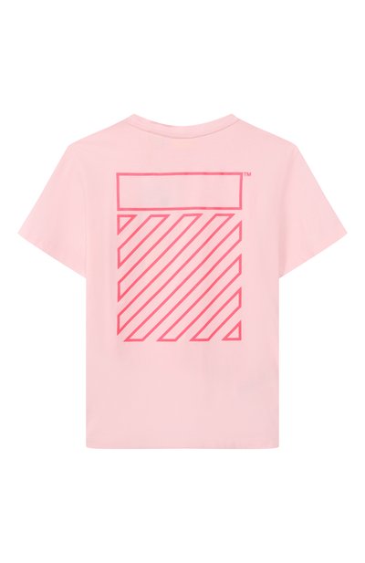 Хлопковая футболка OFF-WHITE, арт. 0GAA001S26JER006, фото 2