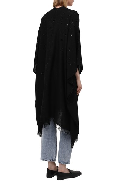 Накидка из кашемира и шелка BRUNELLO CUCINELLI, арт. MSCDVSP18P, фото 4