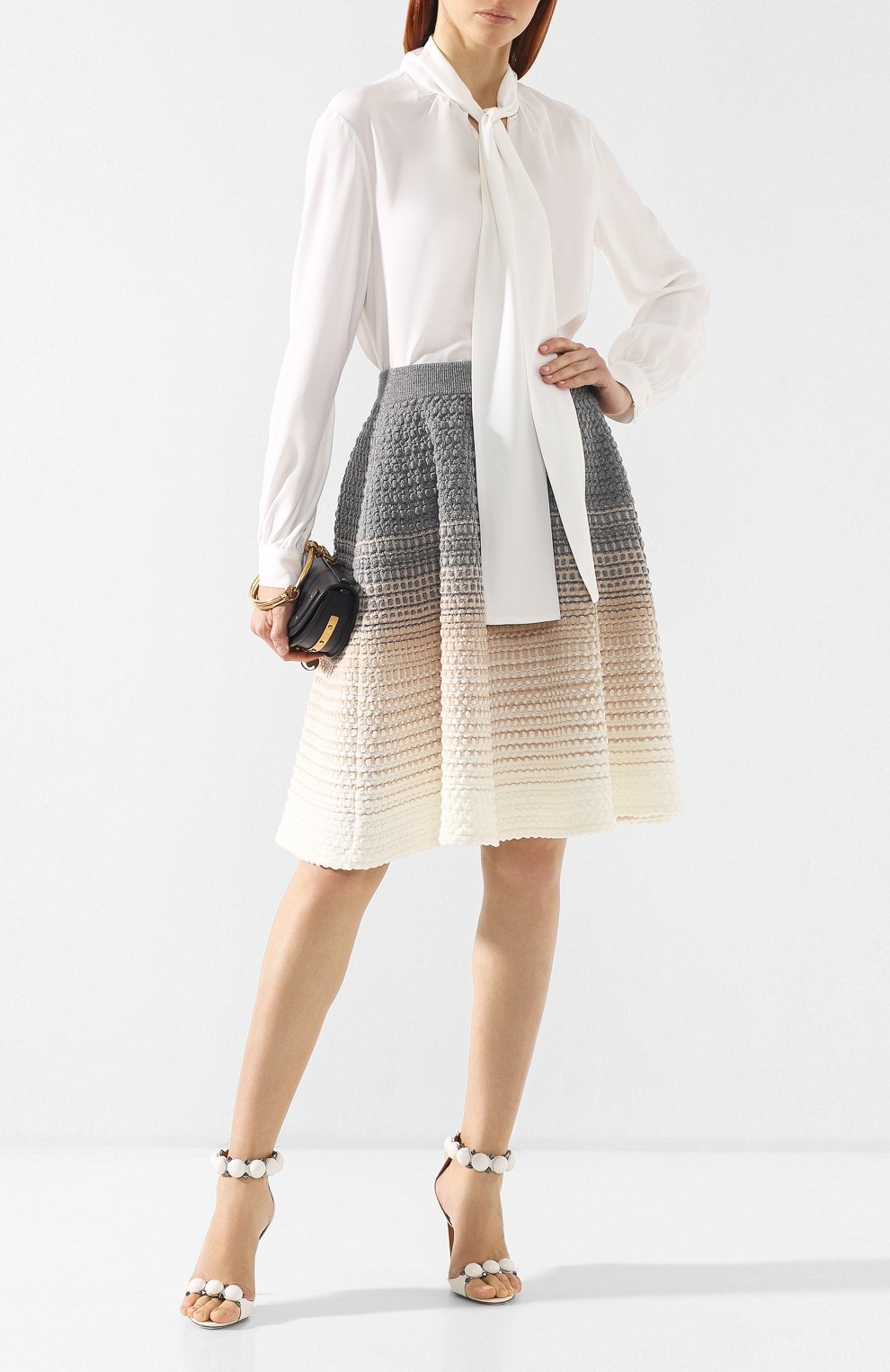 Шерстяная юбка BOTTEGA VENETA, арт. 548490/VEY40, фото 2