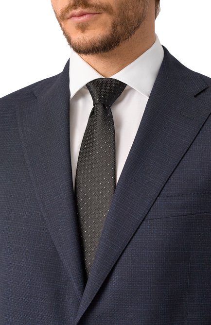 Мужской шелковый галстук CANALI, арт. 18/HJ04252