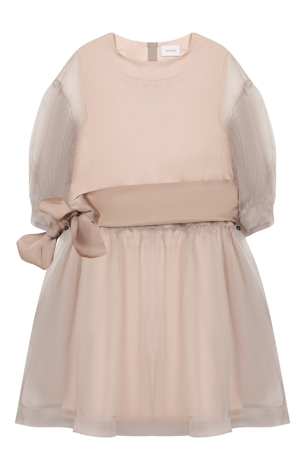 Шелковое платье с поясом UNLABEL, арт. RUM0I/3-1101/8A-10A, фото 1