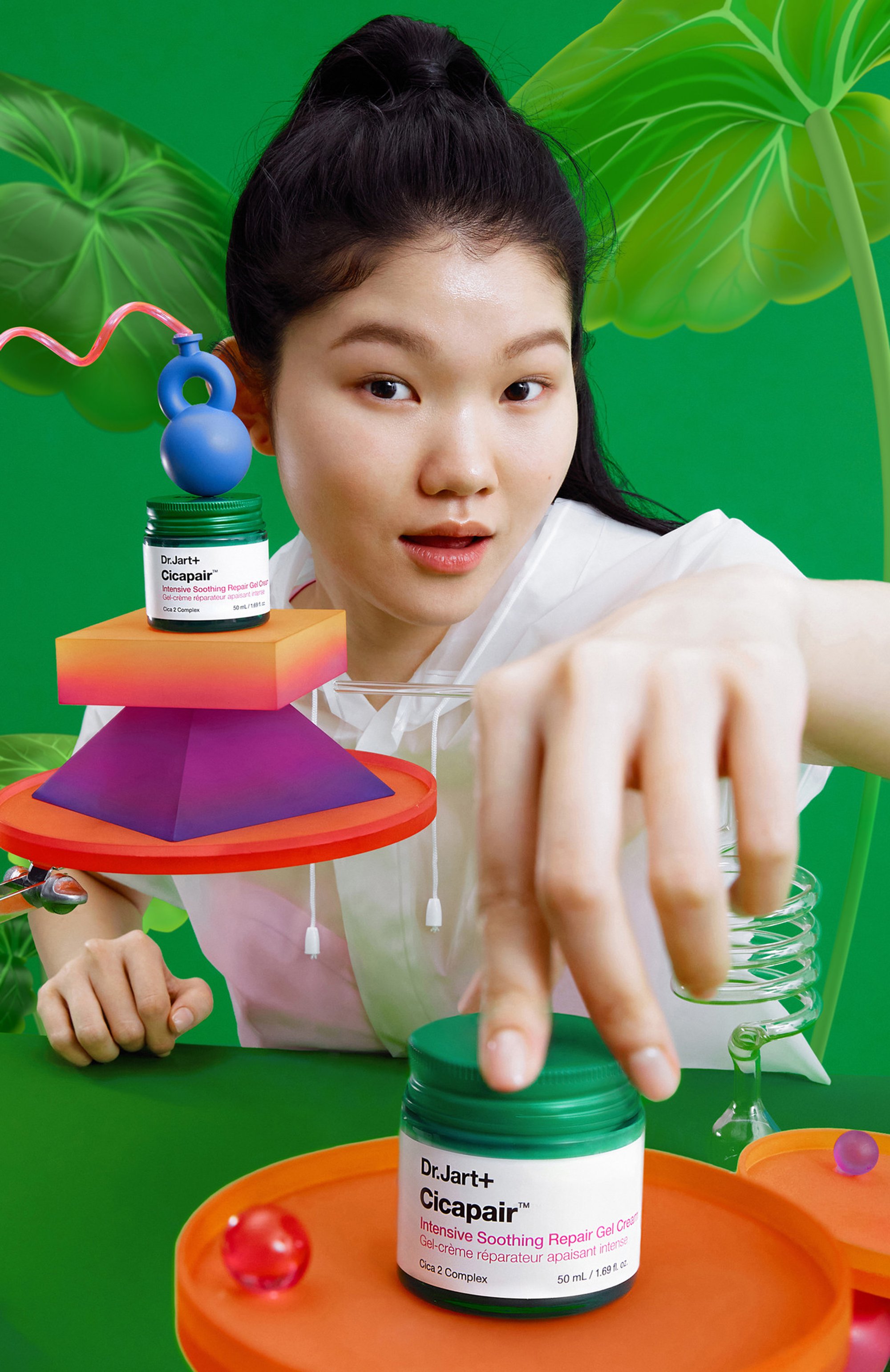 Интенсивный успокаивающий восстанавливающий крем-гель cicapair (50ml) DR.JART+, арт. 8809844996553, фото 5