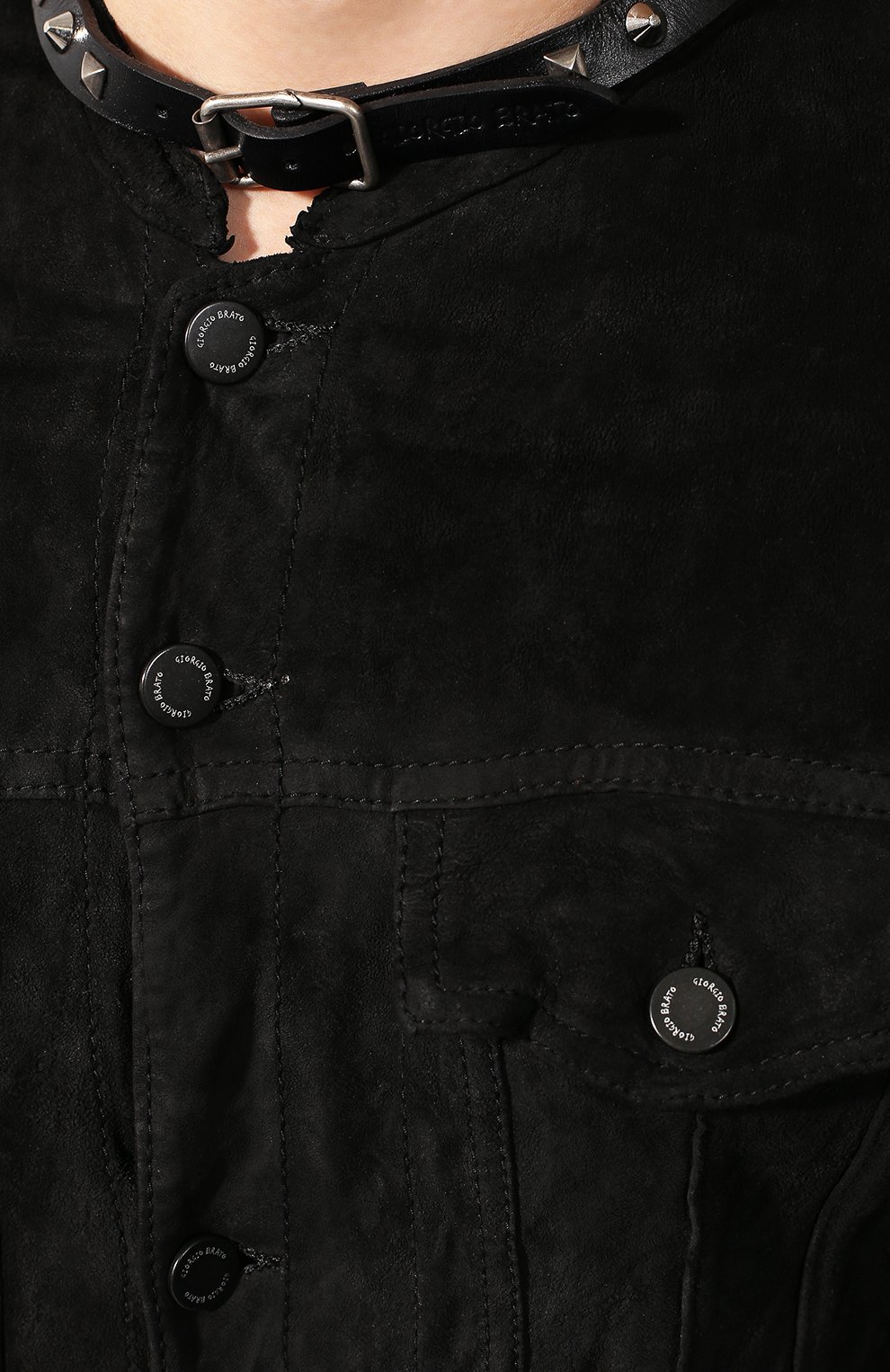 Кожаная куртка GIORGIO BRATO, арт. GU19S9015VBIS, фото 5