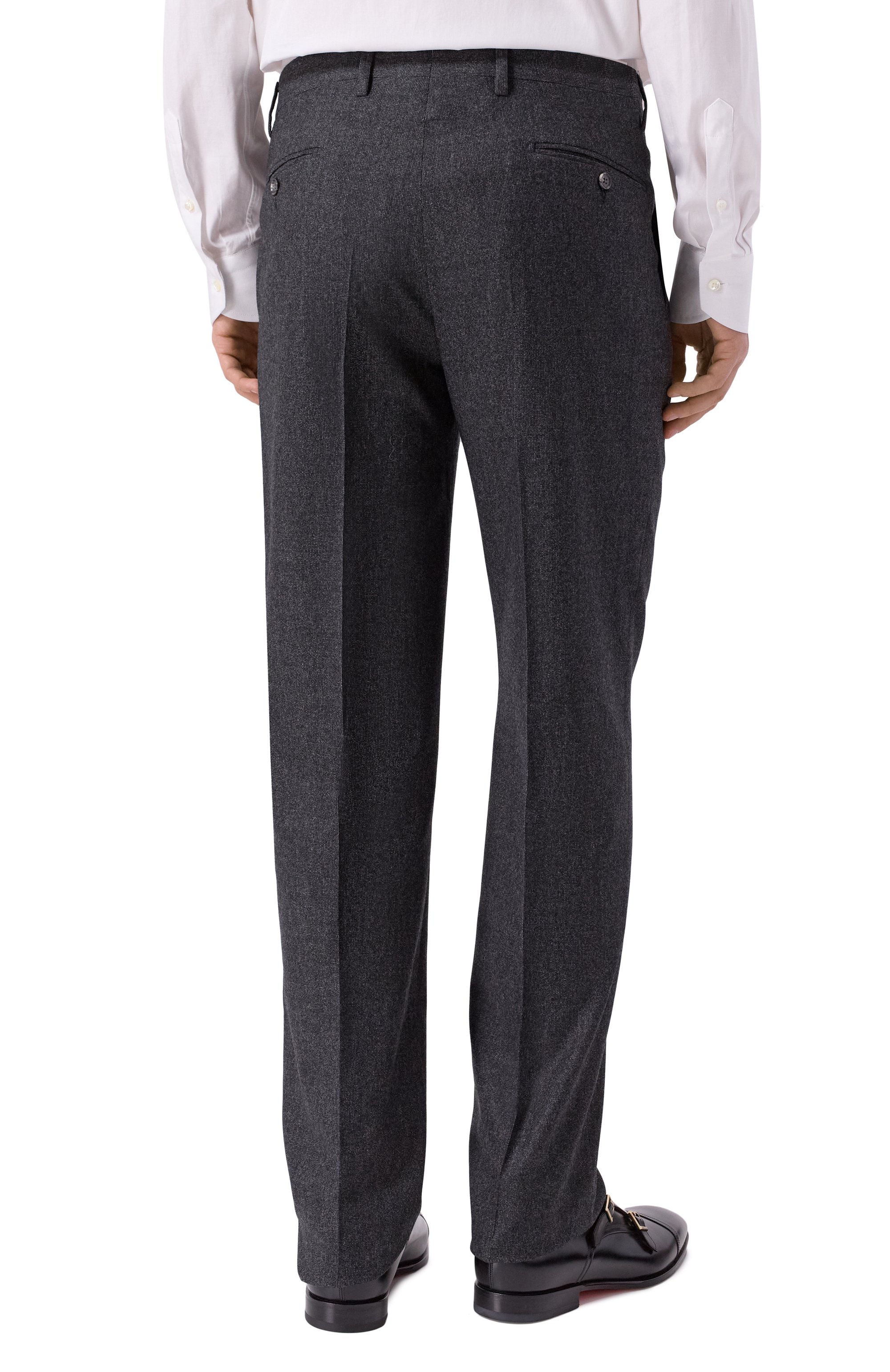 Шерстяной костюм ANDREA CAMPAGNA темно-серого цвета по цене 248500 руб., арт. VATICAN0/T25255-28/3_SET, фото 5 Шерстяной костюм ANDREA CAMPAGNA, арт. VATICAN0/T25255-28/3_SET, фото 5