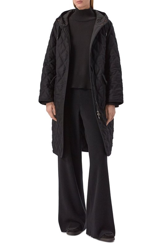 Кашемировая утепленная парка MVST M25.1MW.C005/75402 DIS 10 Чёрный  M25.1MW.C005/75402 DIS 10 Фото 2