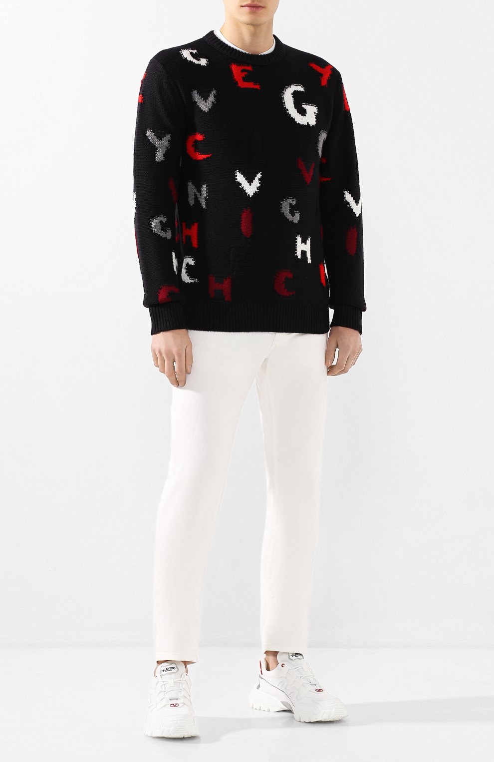 Шерстяной свитер GIVENCHY, арт. BM906J4Y2J, фото 2