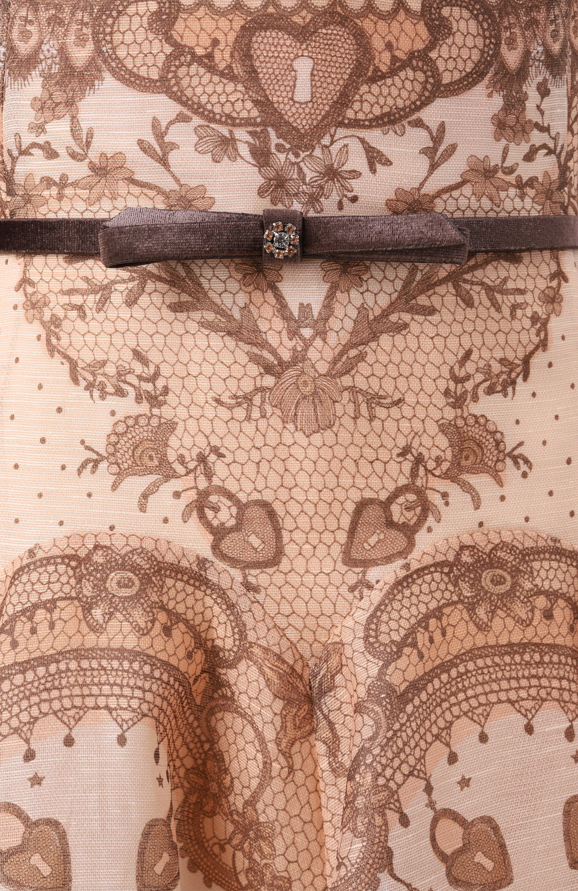 Платье изо льна и шелка ZIMMERMANN светло-розового цвета по цене 313000 руб., арт. 2177DR251, фото 6 Платье изо льна и шелка ZIMMERMANN, арт. 2177DR251, фото 6