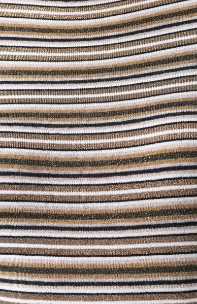 Топ из смеси шерсти и вискозы BRUNELLO CUCINELLI разноцветного цвета по цене 135500 руб., арт. M2X873110, фото 5 Топ из смеси шерсти и вискозы BRUNELLO CUCINELLI, арт. M2X873110, фото 5