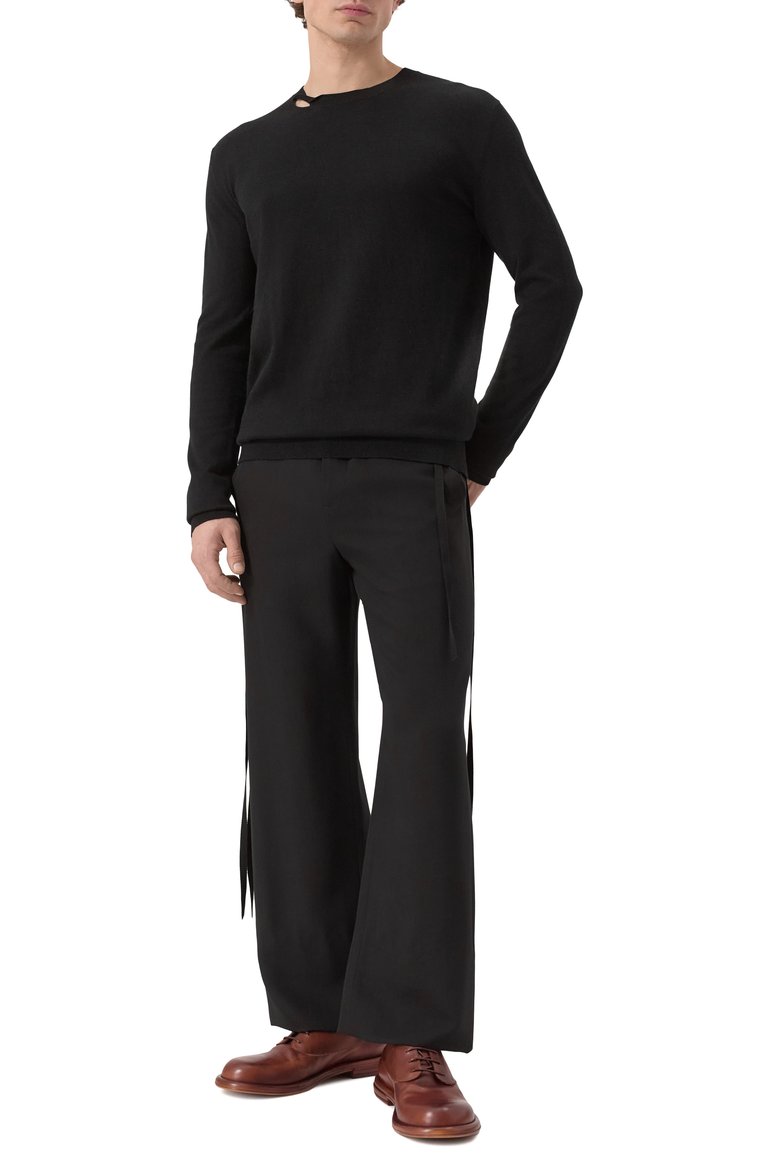 Джемпер из хлопка и кашемира ANN DEMEULEMEESTER, арт. B0012481/KN054, фото 1