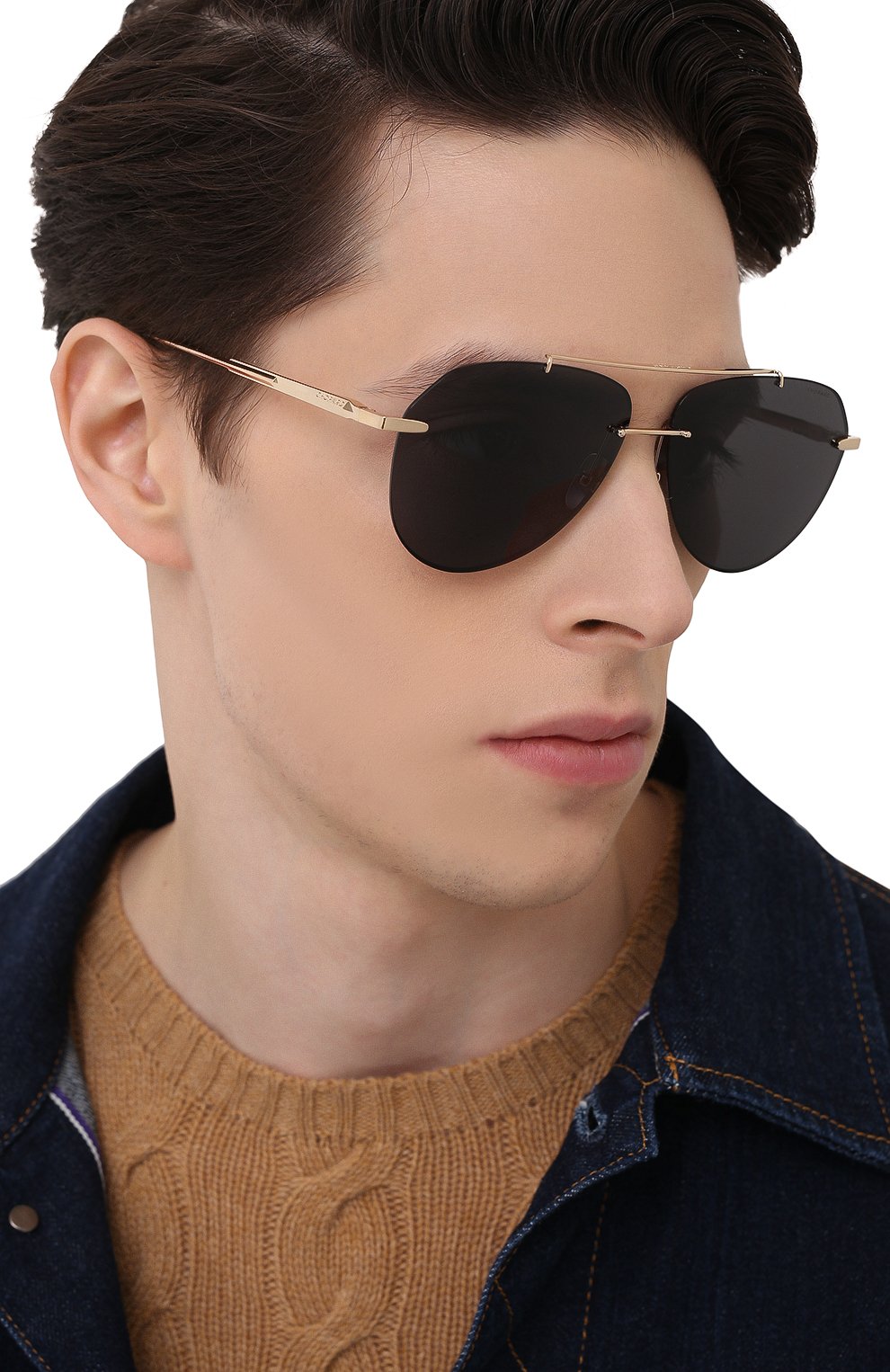 Солнцезащитные очки CHOPARD черного цвета по цене 61300 руб., арт. F20M 300P, фото 2 Солнцезащитные очки CHOPARD, арт. F20M 300P, фото 2