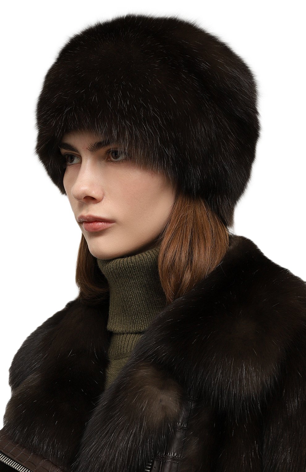 Меховая шапка-кубанка из соболя VICTORIA KUSENKOVA, арт. 063300004676, фото 2