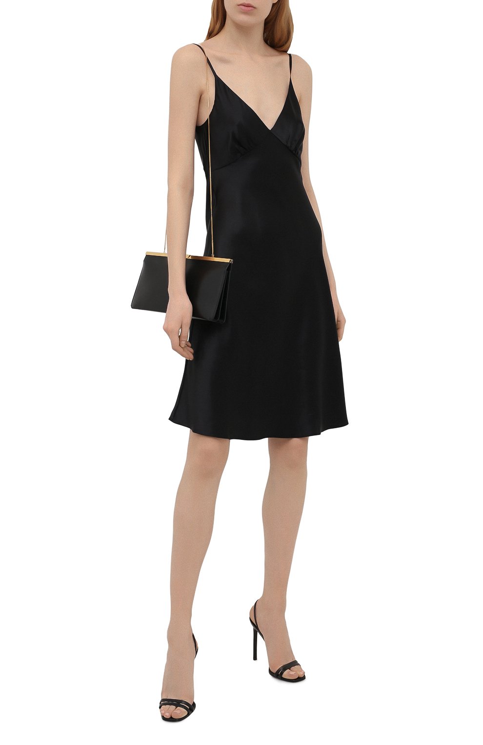 Кожаные босоножки amber SAINT LAURENT, арт. 658933/2Y900, фото 2