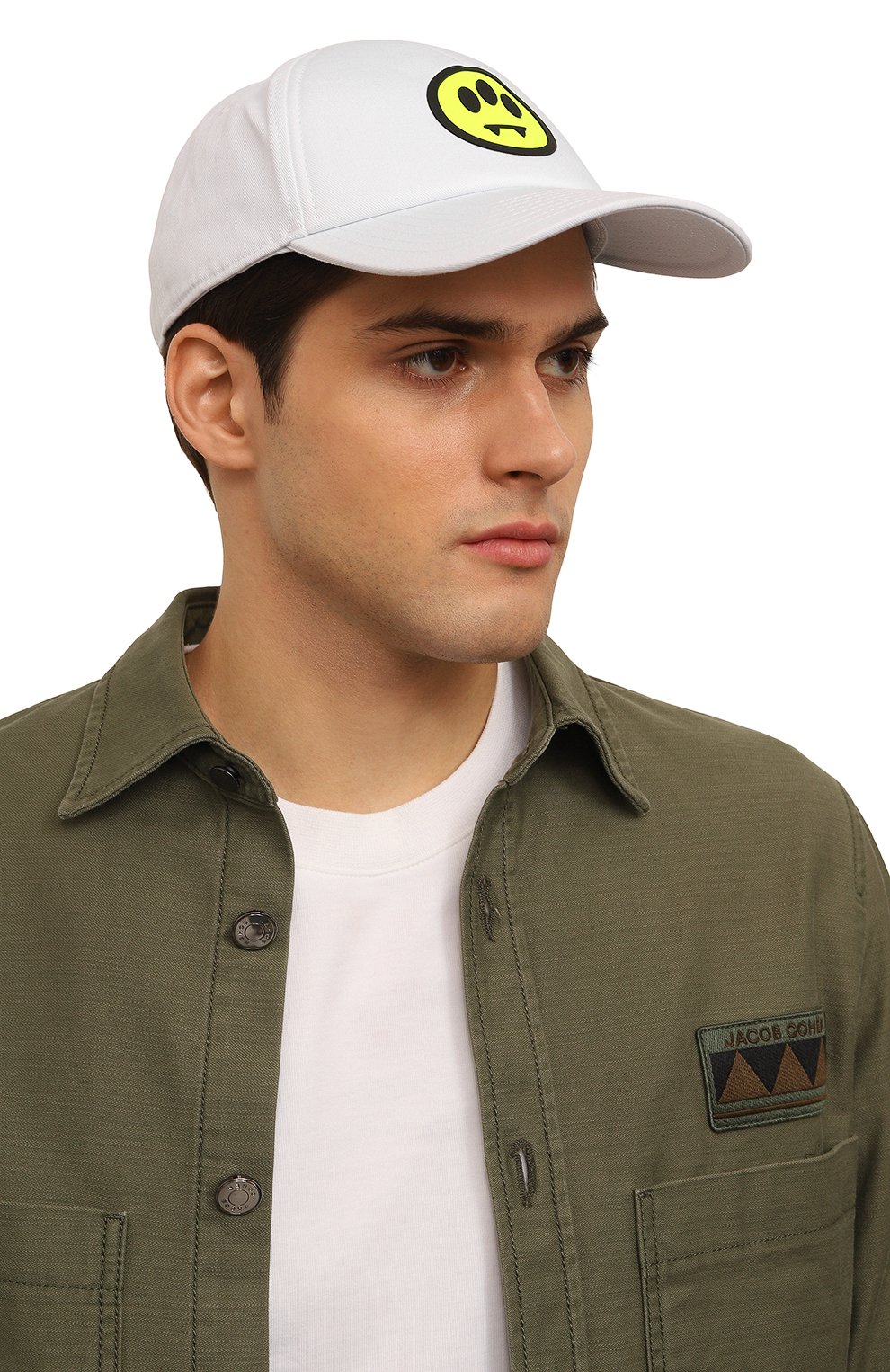 Хлопковая бейсболка BARROW, арт. S4BWMABC003, фото 2