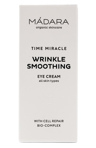 Крем для кожи вокруг глаз time miracle wrinkle smoothing (15ml) MADARA бесцветного цвета по цене 5800 руб., арт. A3191, фото 2 Крем для кожи вокруг глаз time miracle wrinkle smoothing (15ml) MADARA, арт. A3191, фото 2